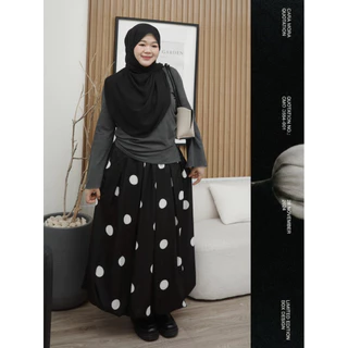 (B38) Heartmade-Polka dot balloon skirt(สินค้าพร้อมส่ง)🏞️💙👀