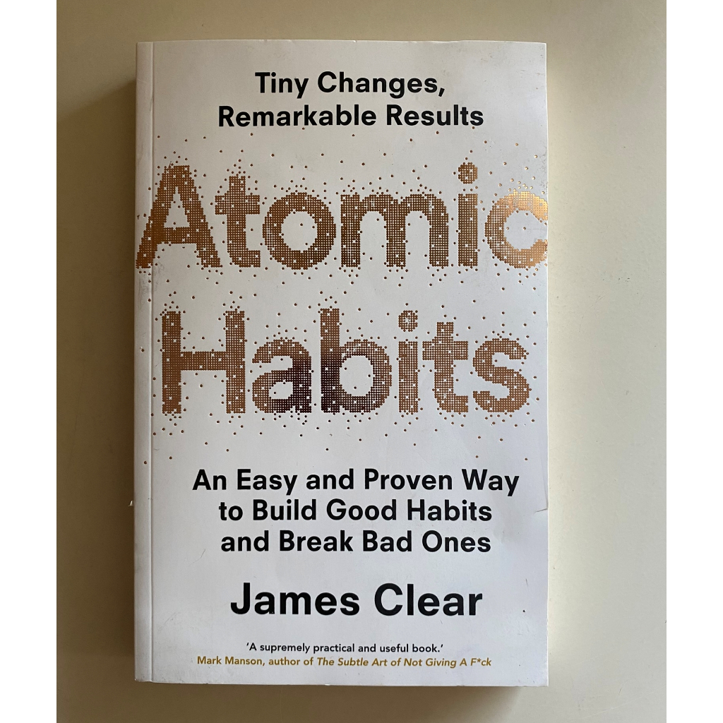 Atomic Habits / James Clear [หนังสือภาษาอังกฤษมือสอง]