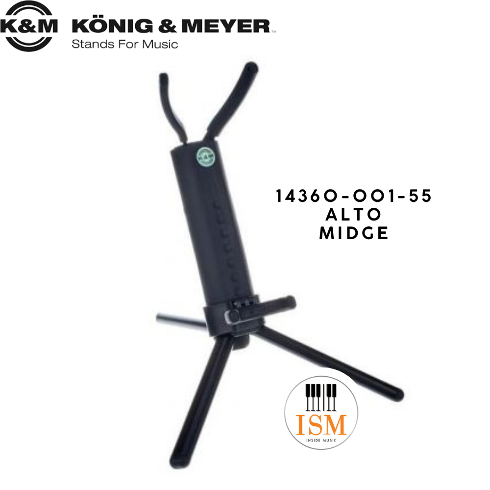 K&M Midge 14360-001-55 ขาตั้งอัลโต แซกโซโฟน Alto Saxophone Stand