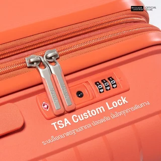 กระเป๋าเดินทาง WAGON วัสดุ ArmorFlex™ PP หนาแน่นพิเศษ ทนทานสูง คืนตัวดีเยี่ยม by BAGGAGE LUGGAGE [รับประกัน 3 ปี]