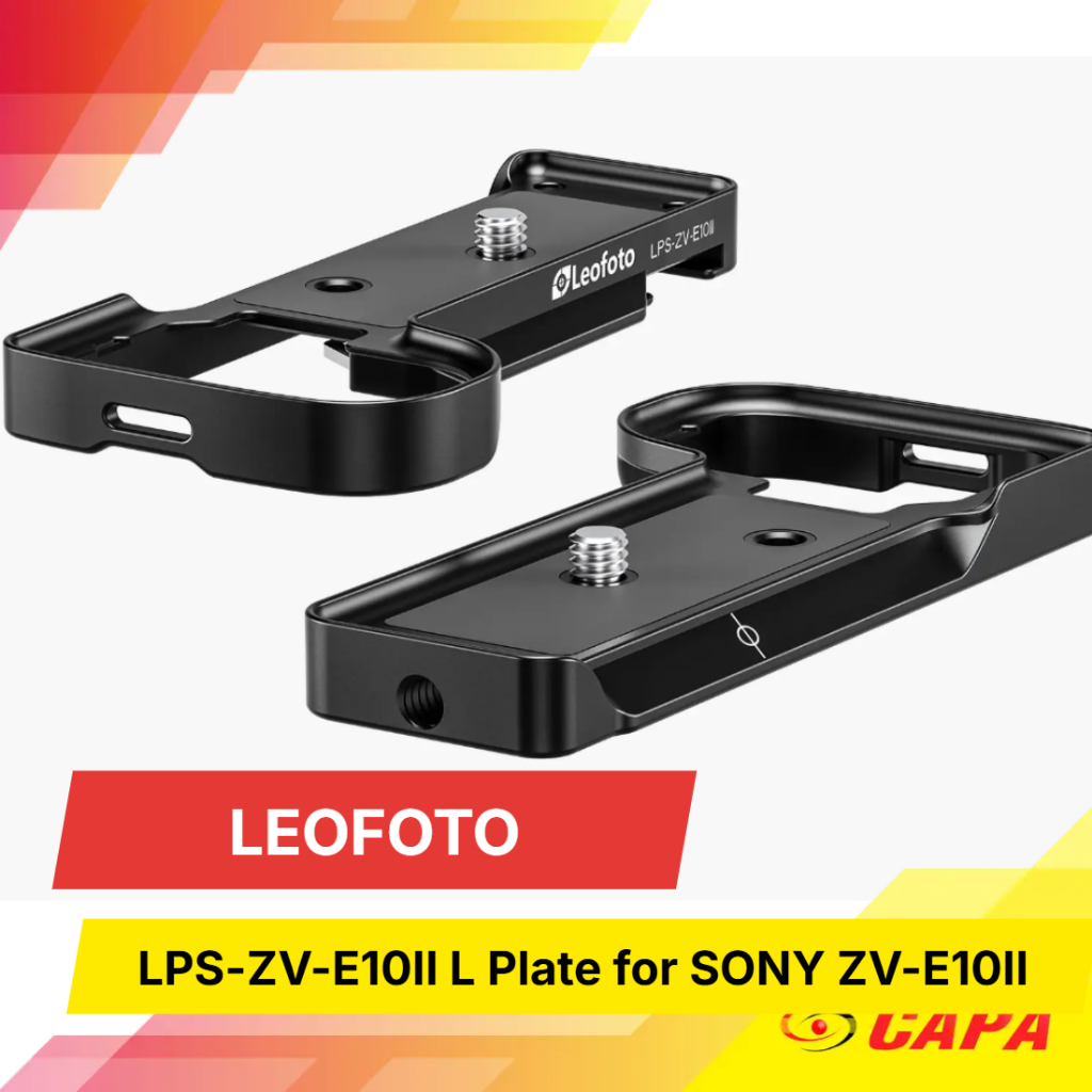 Leofoto LPS-ZV-E10II(Black) L Plate for SONY ZV-E10II(Black) Camera