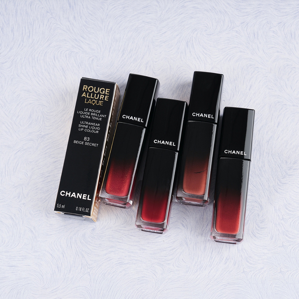 จุด สินค้าแท้ดั้งเดิม Chanel rouge allure laque 5.5 ml สี 62, 63, 75, 82, 83 ราคา ถูกที่สุด ดีลบีเคเค