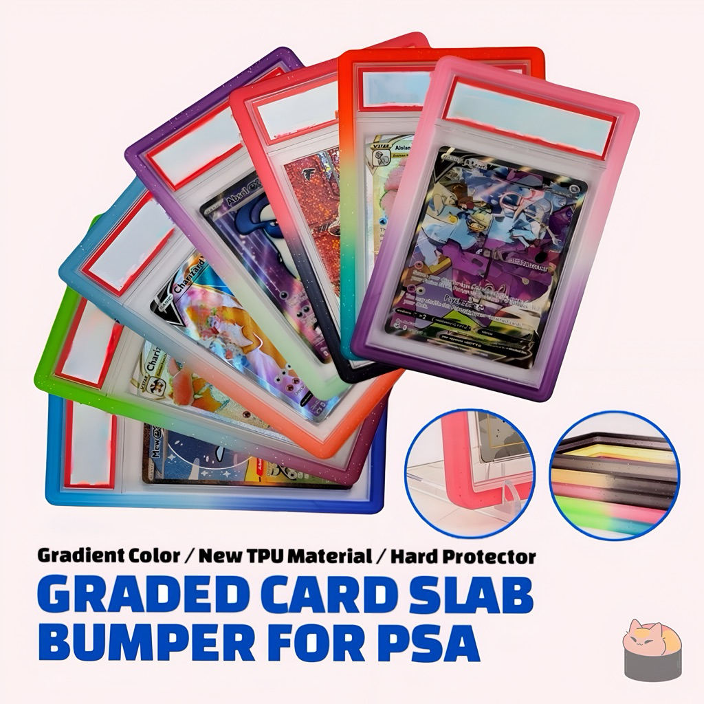 PSA Graded Card Slab Bumper Protector Premium Guard
