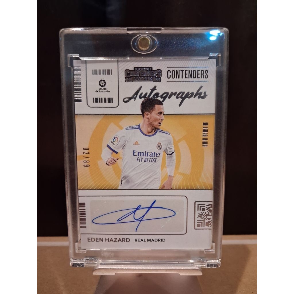 2021-22 PANINI - CHRONICLES CONTENDERS LA LIGA SOCCER : EDEN HAZARD / REAL MADRID [02/89]
