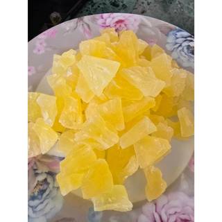 เนื้อสับปะรดอบแห้ง (หั่นชิ้น) สัปปะรดอบแห้ง ผลไม้อบแห้ง อร่อย หวานอมเปรี้ยว กินเพลิน พร้อมส่ง