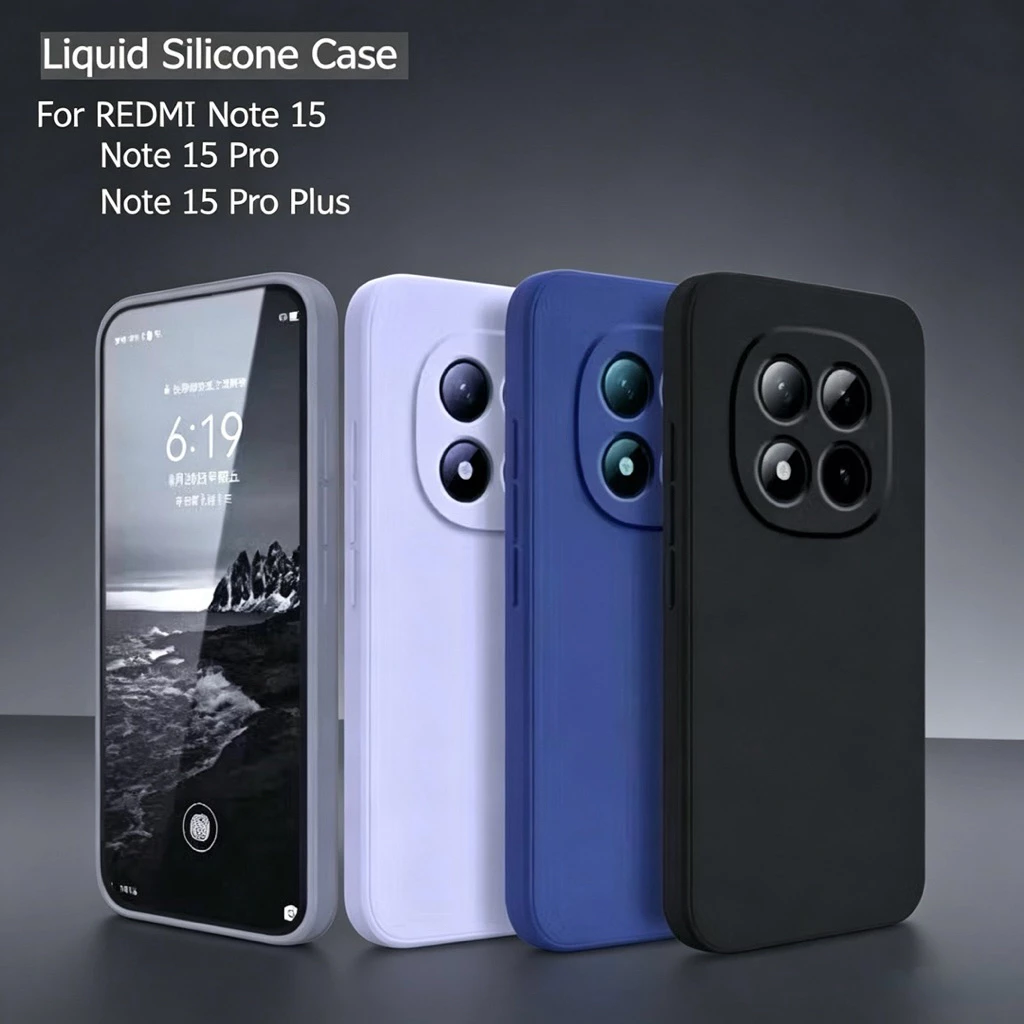 เคสกำมะหยี่ ซิลิโคน สำหรับ Xiaomi Redmi Note15 Note15Pro PLus Poco M8 M8Pro กำมะหยี่ เคสกันกล้อง กันกระแทก