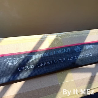 [ ของแท้ ] คันตีเหยื่อปลอม Ashino Challenger 2 ท่อน 6.6/7 ฟุต ของแท้ คันสปิน/คันเบท Line 8-17lb ด้ามยาง งานช่อน