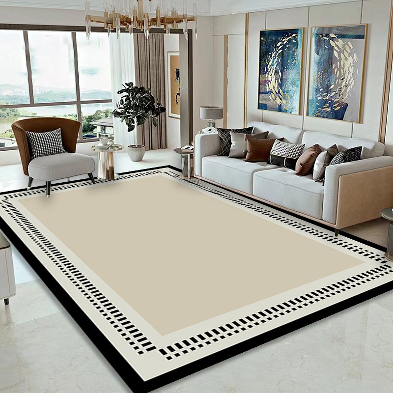【พร้อมส่ง】พรมสไตล์นอร์ดิก 200x300cm ผ้านุ่ม กันลื่น พรมผืนใหญ่ สำหรับห้องนั่งเล่น/ห้องนอน แต่งบ้านสว