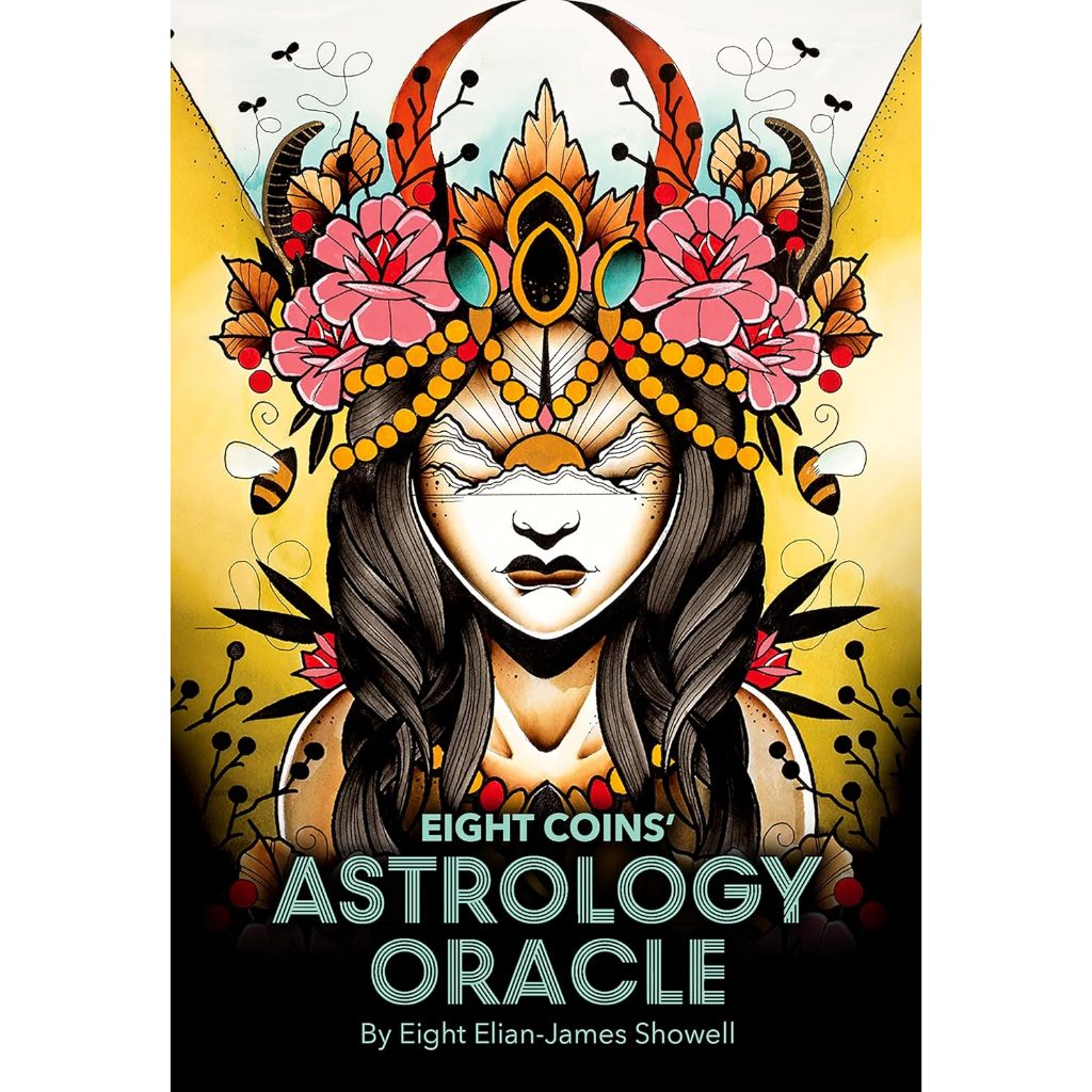 ✨พร้อมส่งแท้💯Eight Coins Astrology Oracle: 41 Vibrant Cards🔮ไพ่ออราเคิล