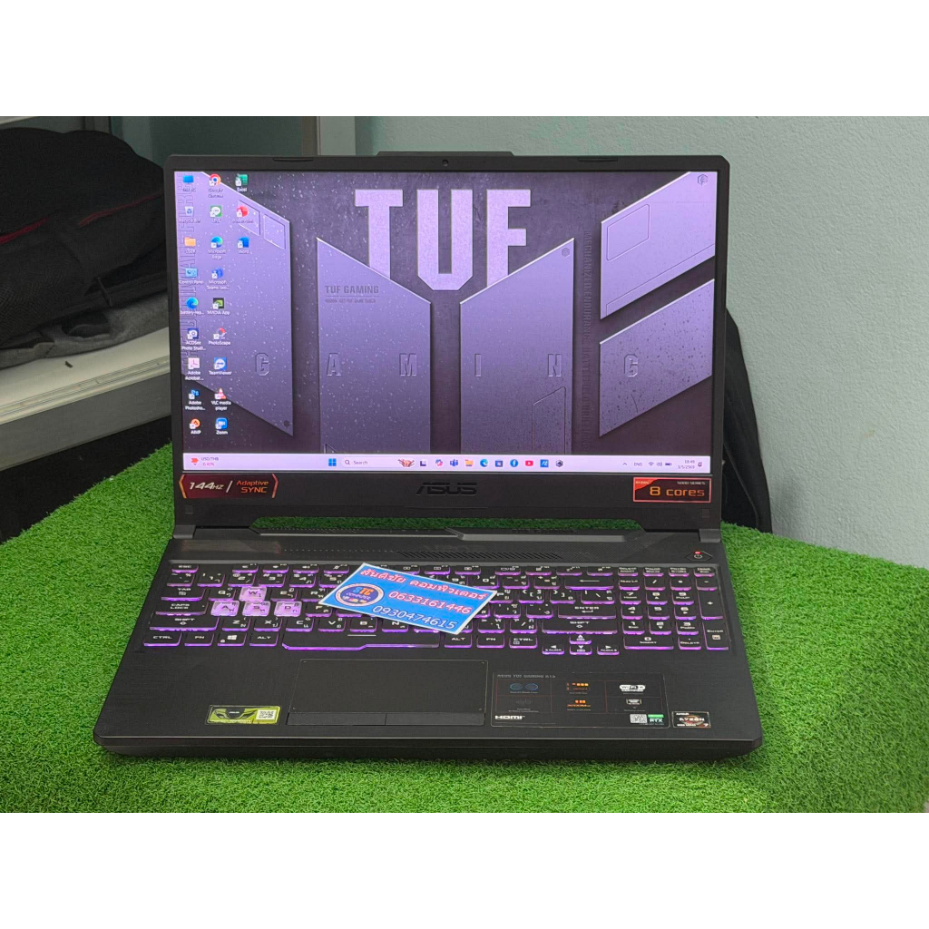 #เทพๆ #RTX3070 #AMD7 #5800H  💥ASUS TUF GAMING A15 ทรงพลัง