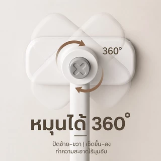 Ecoco แปรงทำความสะอาดโต๊ะ ผ้าขี้ริ้ว ผ้าแปรง ผ้าเช็ดครัว แปรงอเนกประสงค์ แบบใช้แล้วทิ้ง จับถนัดมือ ไม่เลอะมือ