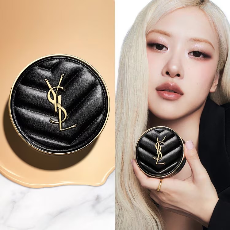 YSL ENCRE DE PEAU CUSHION ของแท้จากช็อปเกาหลี ✔️ PRE-ORDER BLACK CUSHION YVES SAINT LAURENT