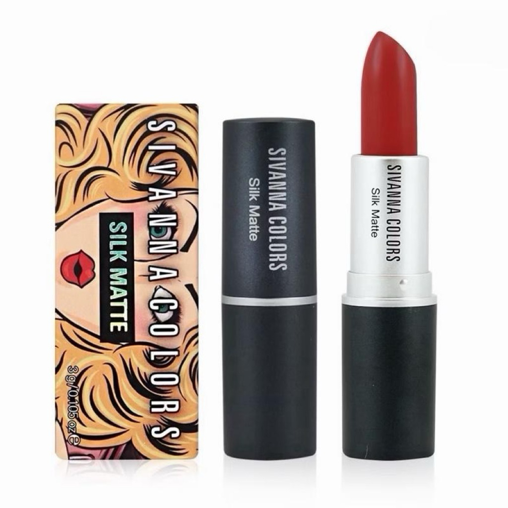 HF360 ลิปสติก ซีเวนน่า คัลเลอร์ส ซิล แมทท์ ลิป SIVANNA COLORS Silk Matte Lip ของแท้ กดเลย