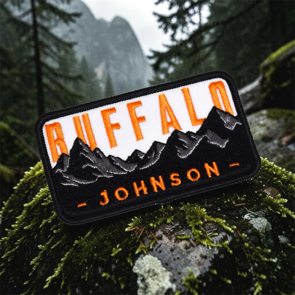 Buffalo Johnson , Patch ติดตีนตุ๊กแก , Moutian 🏔️