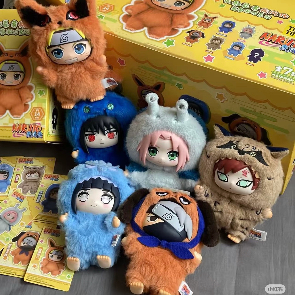 TOPTOY Naruto Shippuden Beast Party Series👨🏻‍🎤EAKIพวงกุญแจนารูโตะ《1จุ่ม》
