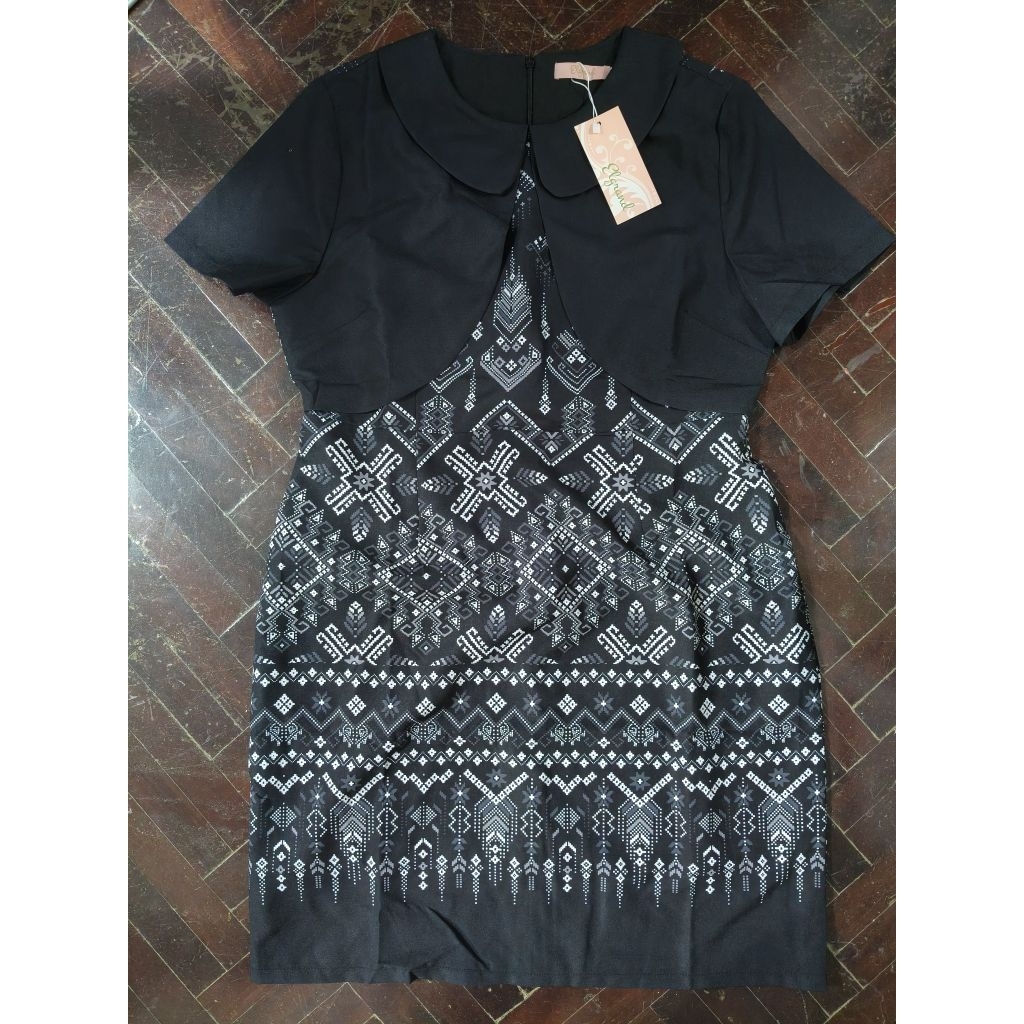 เดรส Elgrand size 3xl มือ 1 งานป้าย