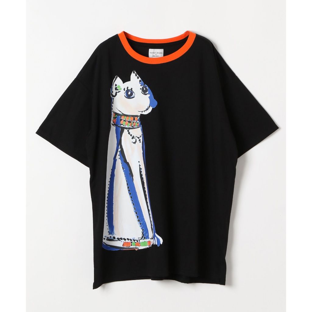 niko and ... [tsumori chisato] Collaboration Egyptian Cat T-Shirt
