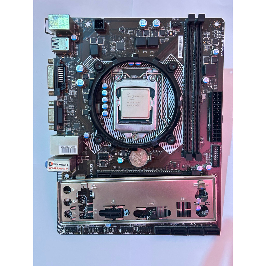 I5 6400 + H110M PRO-VD PLUSมือสอง แถมซิ้งค์ลมแต่งเย็นๆ