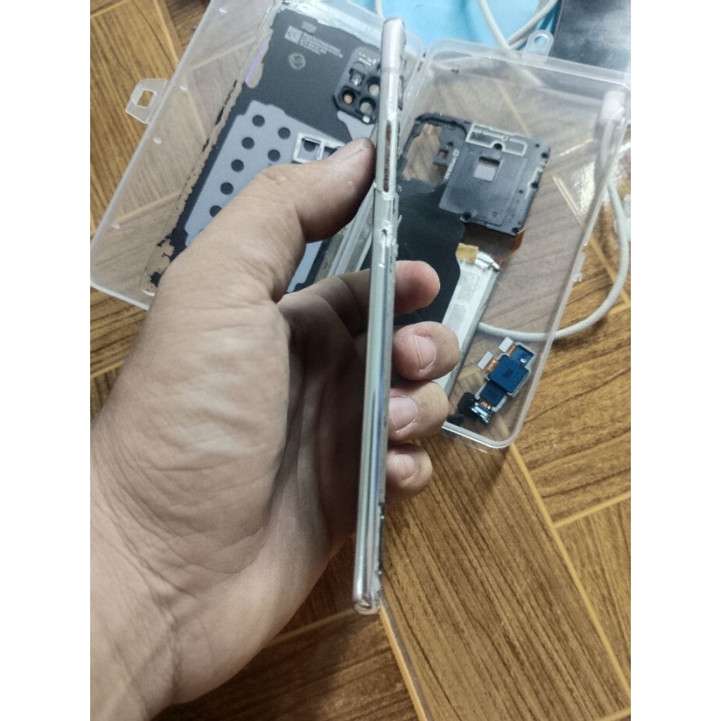 จอแท้ยกโครงของ samsung a71 5g