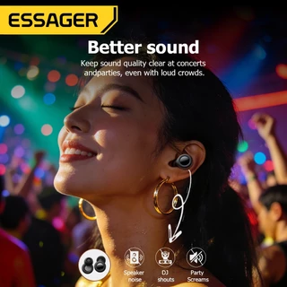 ที่อุดหูป้องกันเสียงรบกวน Essager สำหรับการปกป้องช่องหูในงานปาร์ตี้ โฟกัสการนอนหลับ ความไวต่อเสียง และการเดินทาง