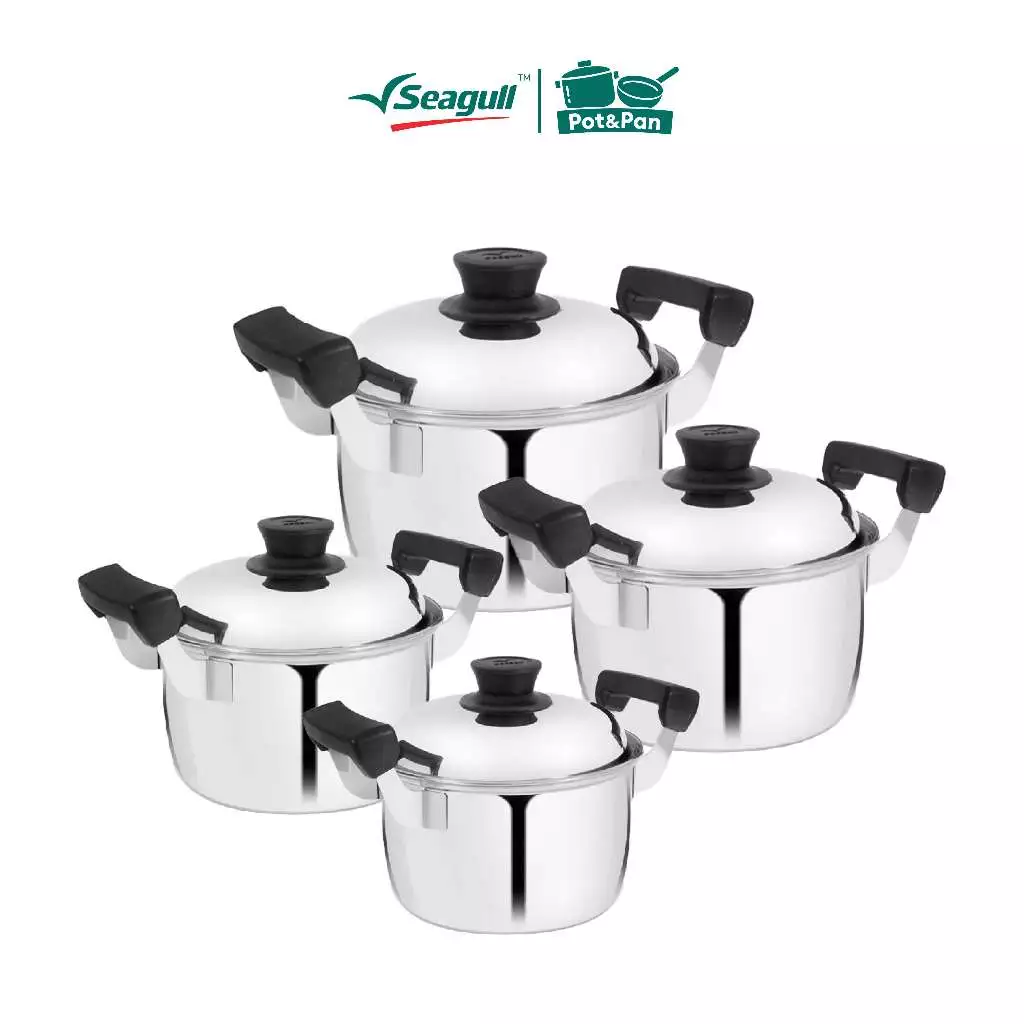 Seagull หม้อต้มโดม Dome Sauce Pot มีให้เลือก 4 ขนาด