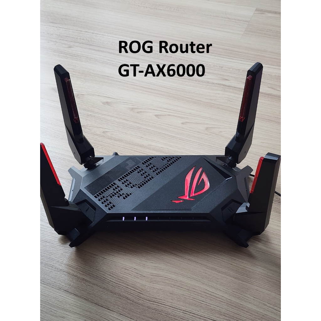 Asus Gaming Router GT-AX6000 มือสอง เร้าเตอร์ตัวเทพ WIFI6 AX6000 ไม่มีประกัน