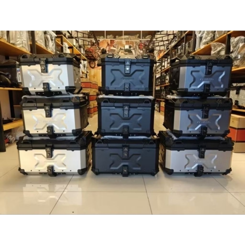 กล่องอลูมิเนียม ปั๊มx แบรนด์f2 moto