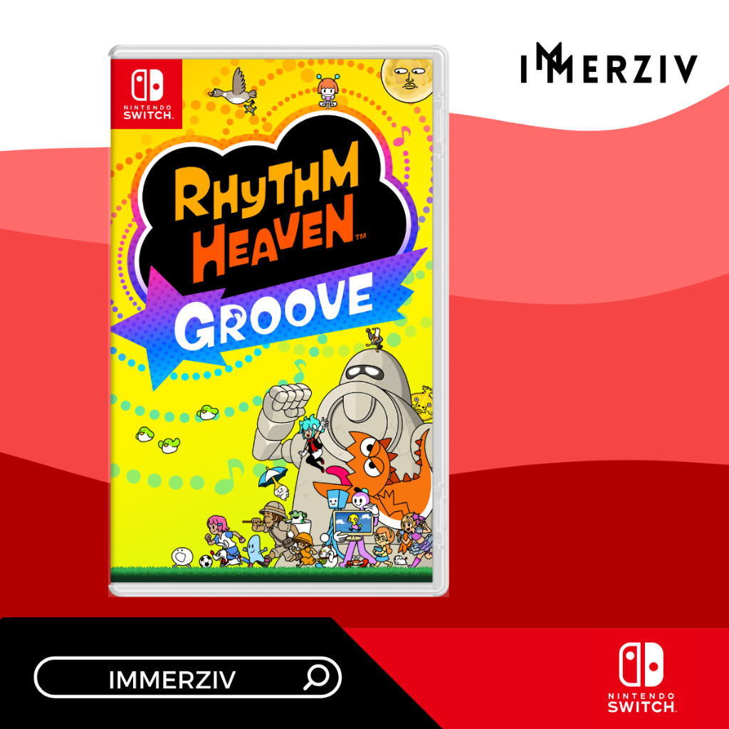 (PRE-ORDER 02 JULY 2026) SWITCH RHYTHM HEAVEN GROOVE (R1/US) (GAME) (ENG)