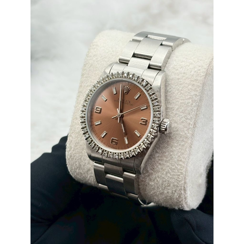 นาฬิกาโรเล็กซ์ ของแท้ มือสอง Rolex Nodate Boysize31mm.