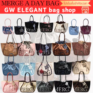 MERGE A DAY BAG Medium กระเป๋าออฟฟิศอย่างดี ✅ MERGE Nylon / A day Bag Midium / IT BAG 26 ของแท้ 💯%