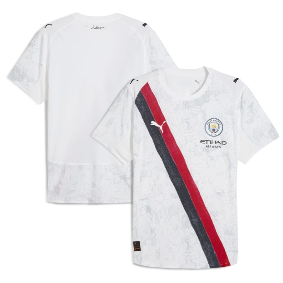 เสื้อฟุตบอล PUMA Kidsuper Manchester City 2025 Replica Jersey