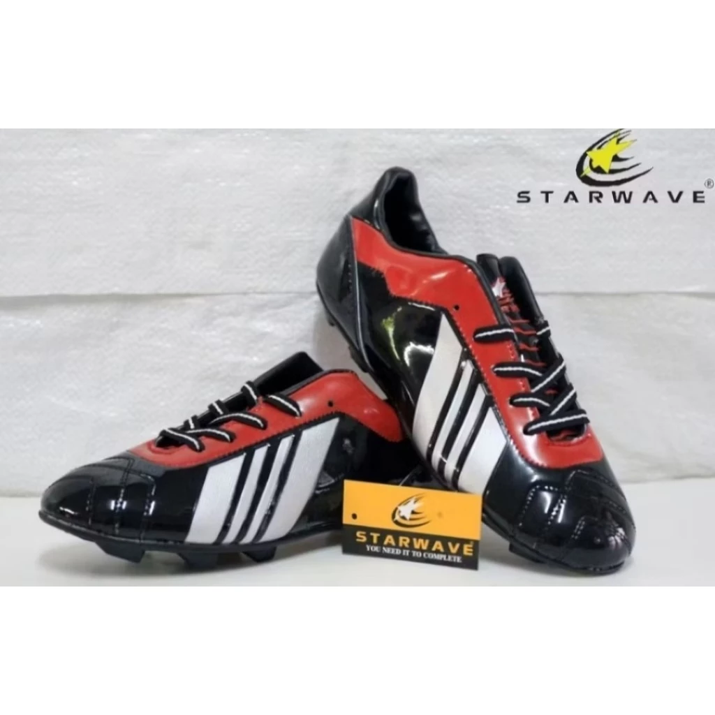 Starwave Football Boots รองเท้าฟุตบอล รุ่น SF65 สีดำ สีแดง