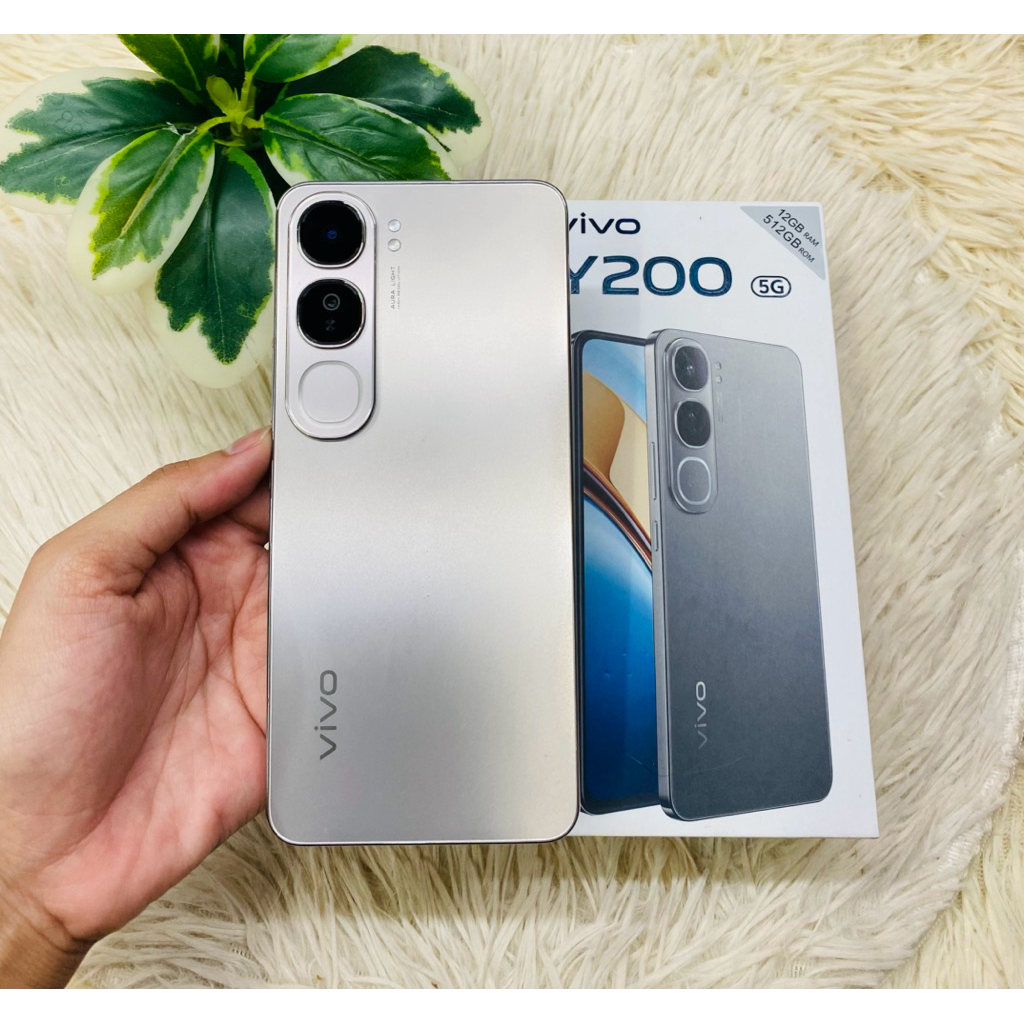 VIVO Y200 5G RAM12GB/ROM512GB เครื่องมือ2สภาพสวย ใช้งานได้ปกติ สินค้ามีพร้อมจัดส่ง