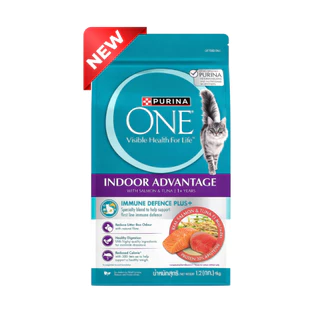 (ยกลัง 1.2kg x4 ถุง) Purina One เพียวริน่าวัน อาหารเม็ดแมว เกรดพรีเมี่ยม