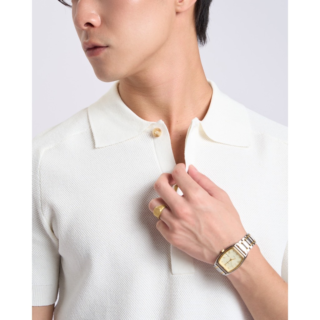 NORM Clean Knit Polo เสื้อโปโล เนื้อผ้าผสม อะคริลิก ไลโคเซลล์ ลินิน ทรงสวย ยับยาก