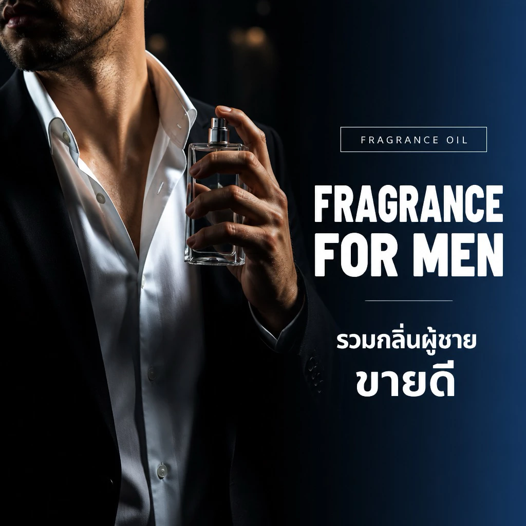 หัวเชื้อน้ำหอม 100% รวมกลิ่นผู้ชายขายดี