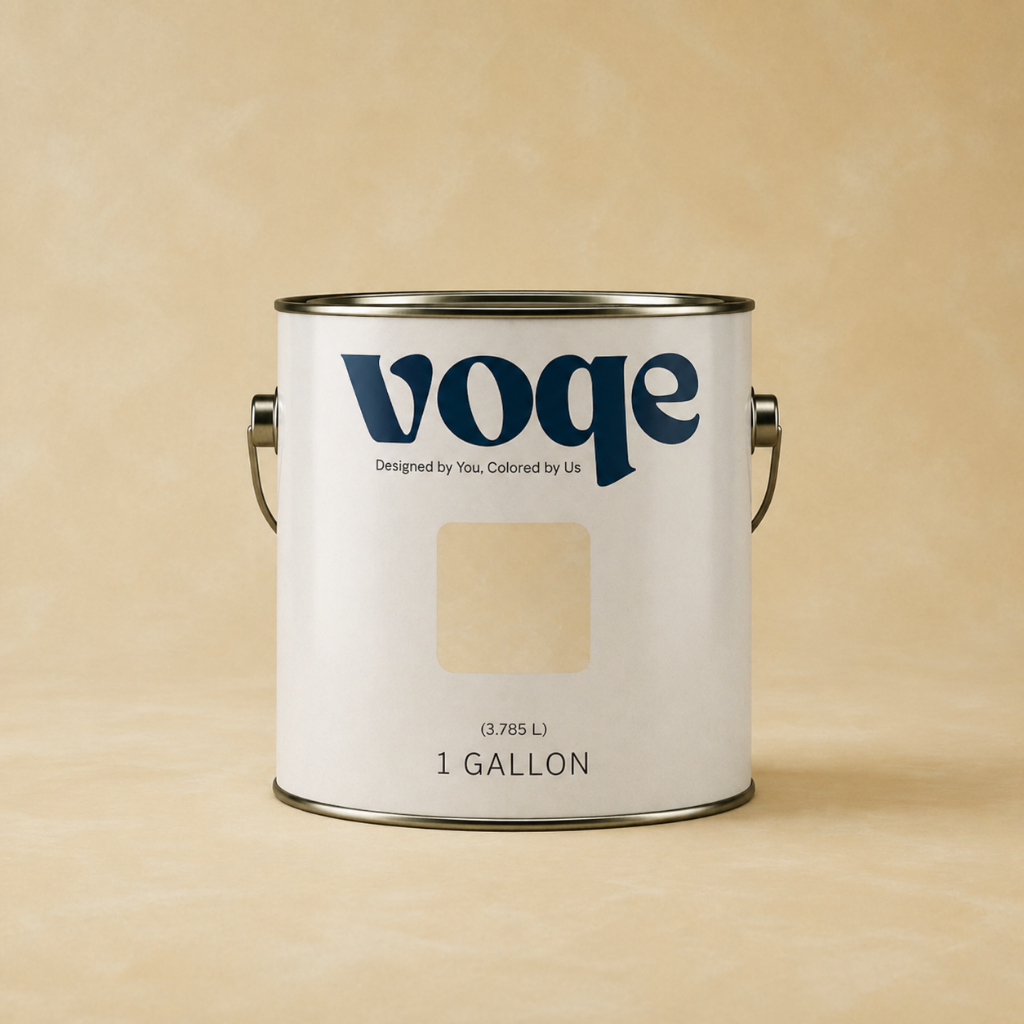 Voqe Mineral Finish เฉดสี ข้าวคั่ว สีตกแต่งธรรมชาติ สร้างมิติ ผิวสัมผัสแบบด้าน (Matte Finish)