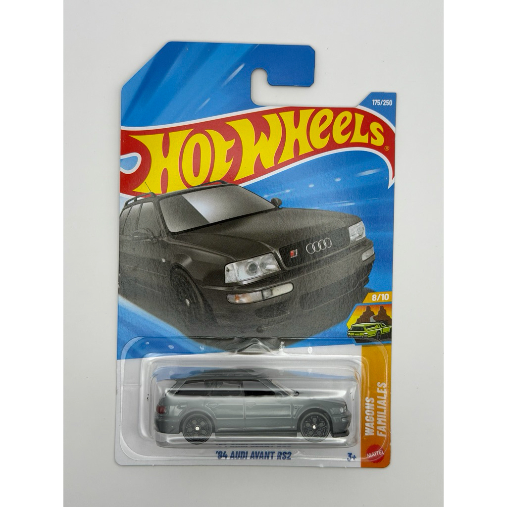 Hot Wheels ‘94 Audi Avant RS 2 สีเทา โมเดลรถเหล็ก 1:64 ราคาถูก ของแท้ ของใหม่