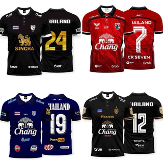 เสื้อกีฬาคอปก เสื้อกีฬาพิมพ์ลาย