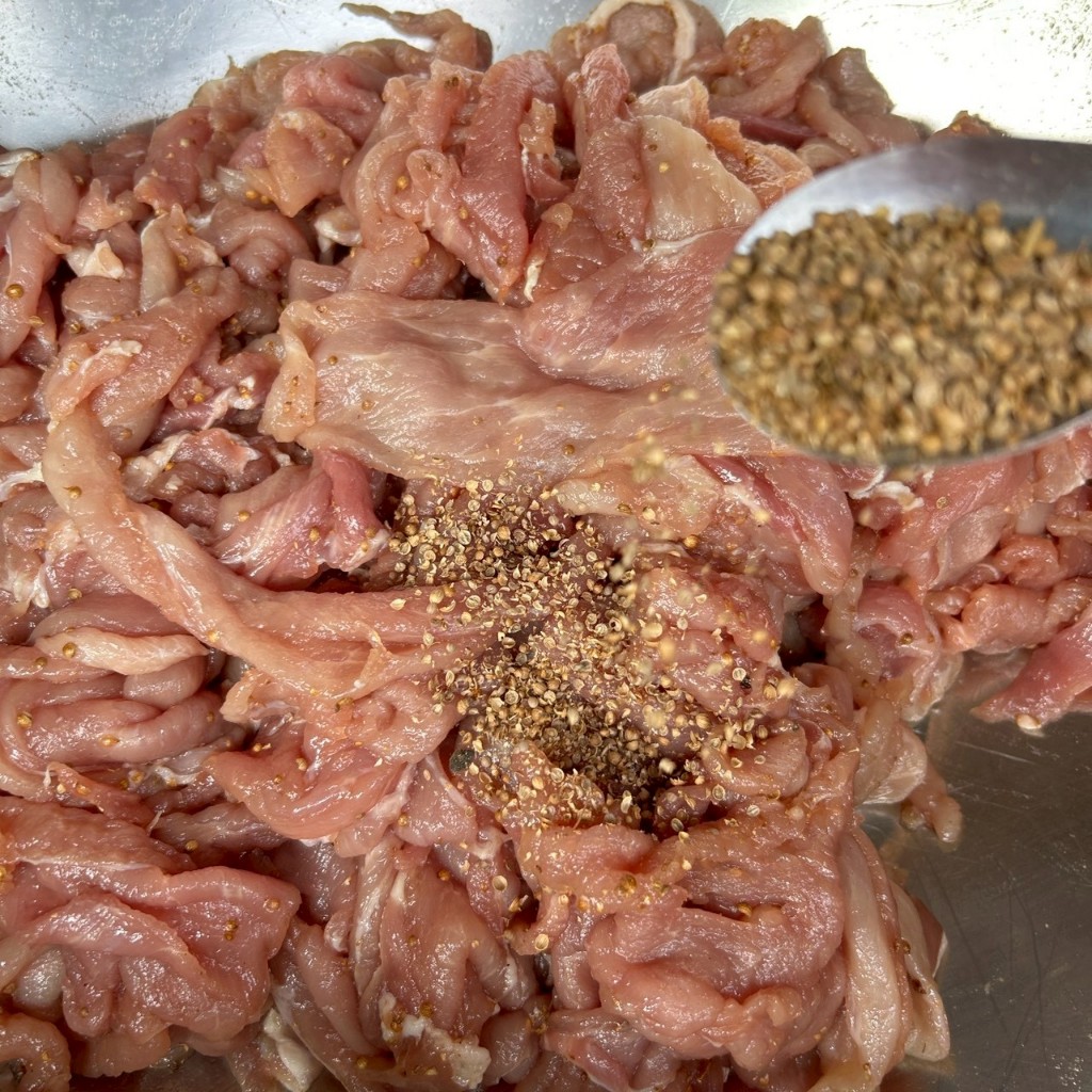 หมูแผ่น สูตรน้ำตาลโตนด หวานน้อย (แบบดั้งเดิม และ ลูกผักชี) รูปที่ 8