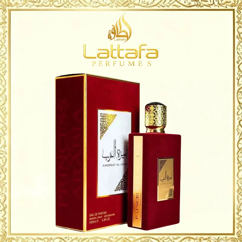 น้ําหอม Lattafa Ameerat Al Arab Perfume 100ml |น้ําหอมอาหรับแท้ น้ําหอมนําเข้าจากดูไบ  สําหรับเขาและสําหรับเธอ