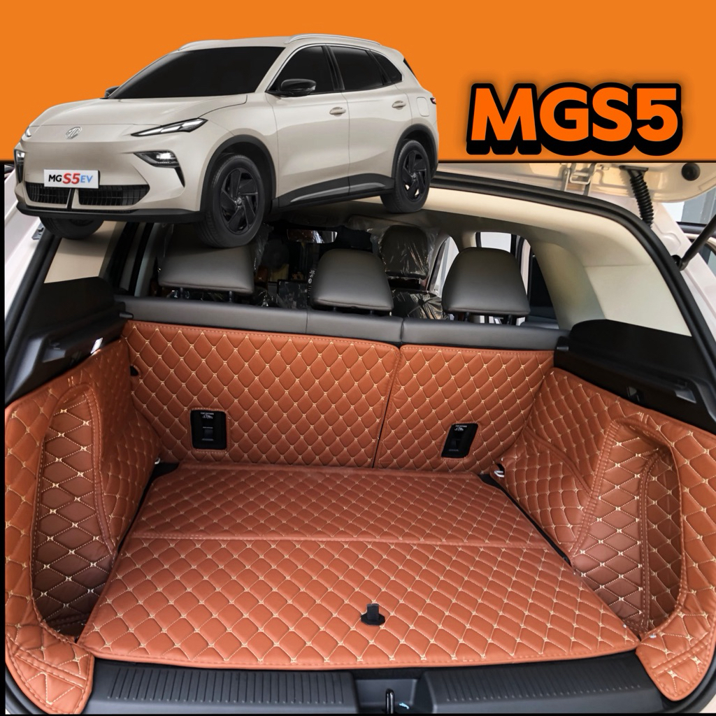 (ฟรี!!ผ้าเช็ดรถ) MGS5 EV (3ชิ้นท้ายรถ-มีชุ้มล้อ)ปิดเบาะ+ท้ายรถ สินค้าพร้อมส่งจากโรงงาน