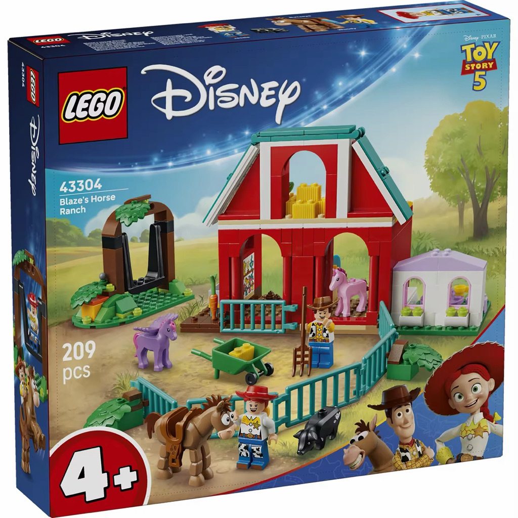 LEGO Disney Pixar 43304 Blaze's Horse Ranch