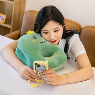 หมอนอิง การ์ตูน หมอนพักกลางวัน สอดแขนได้ หมอนซุกมือ เบาะพิงหลัง น่ารักนุ่มสบาย มีสองวิธีใช้งาน