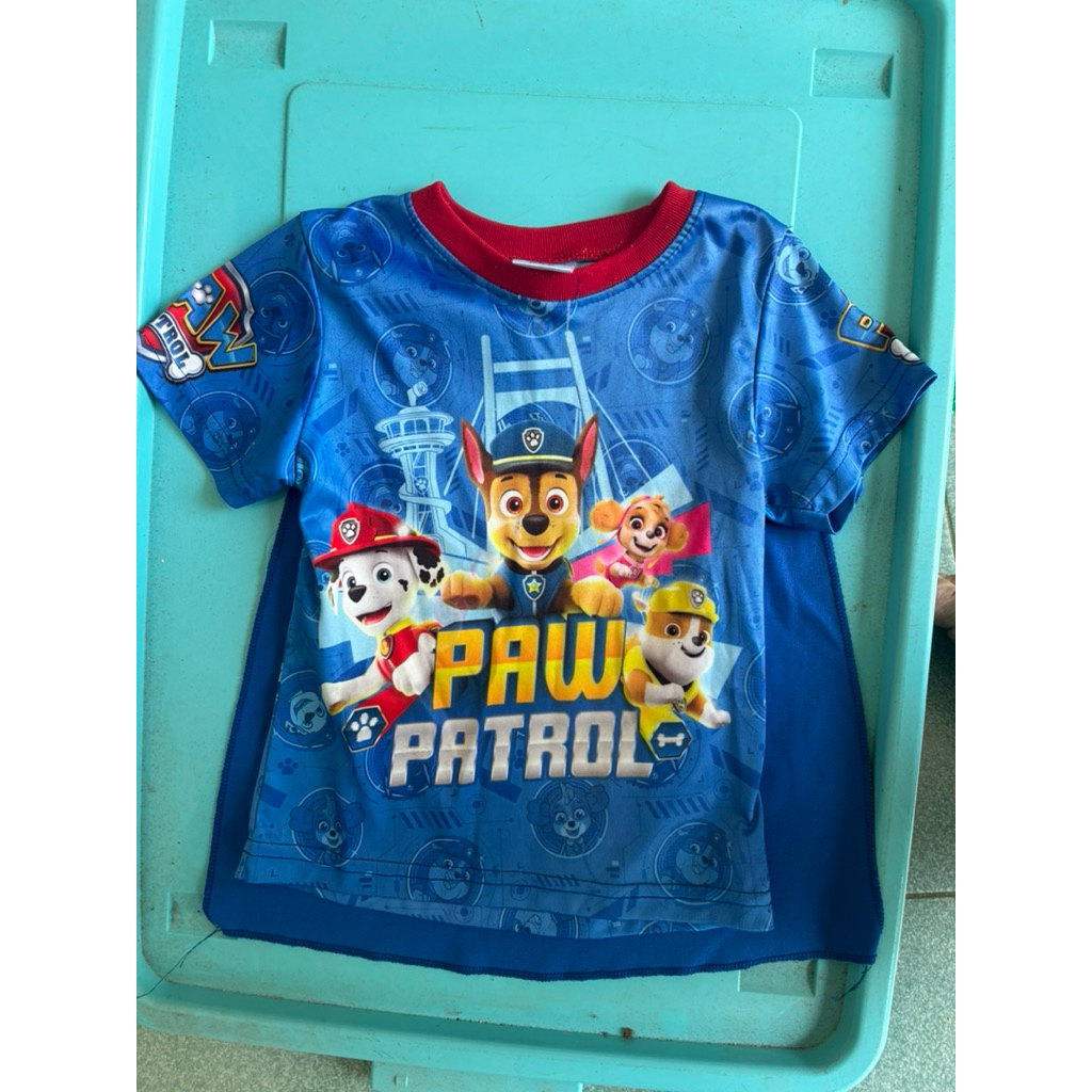 เสื้อแบรนด์PAW PATROLแท้( มีของแถม)