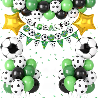 ⚽️ธงปาร์ตี้ฟุตบอล ป้ายแบนเนอร์ ธงวันเกิดHappy birthday ธงราววันเกิด สําหรับตกแต่งปาร์ตี้วันเกิด⚽️
