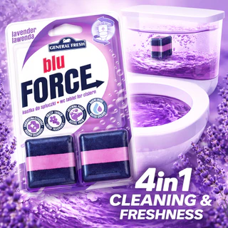 FORCE ผลิตภัณฑ์ทำความสะอาดโถสุขภัณฑ์ ก้อนทำความสะอาดชักโครก ดับกลิ่นไม่พึงประสงค์ 40-50 กรัม