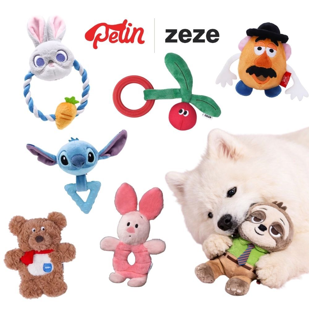 Zeze Petsville Gigwi รวมของเล่นสุนัข ลูกบอลสุนัข ตุ๊กตาสุนัข มีเสียง แก้เหงา ของเล่นหมา