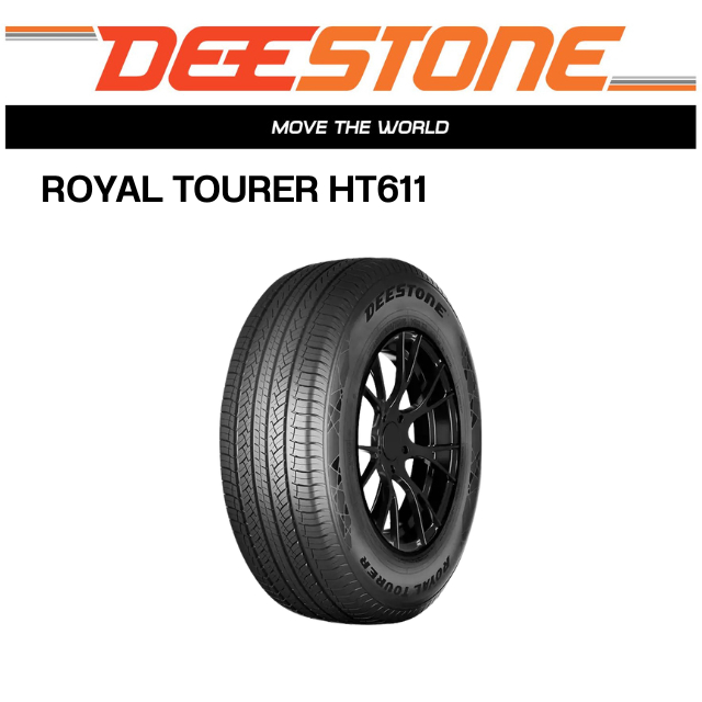 [ส่งฟรี+ติดตั้งฟรี] DEESTONE 265/65 R17 รุ่น ROYAL TOURER HT611 ปี2025