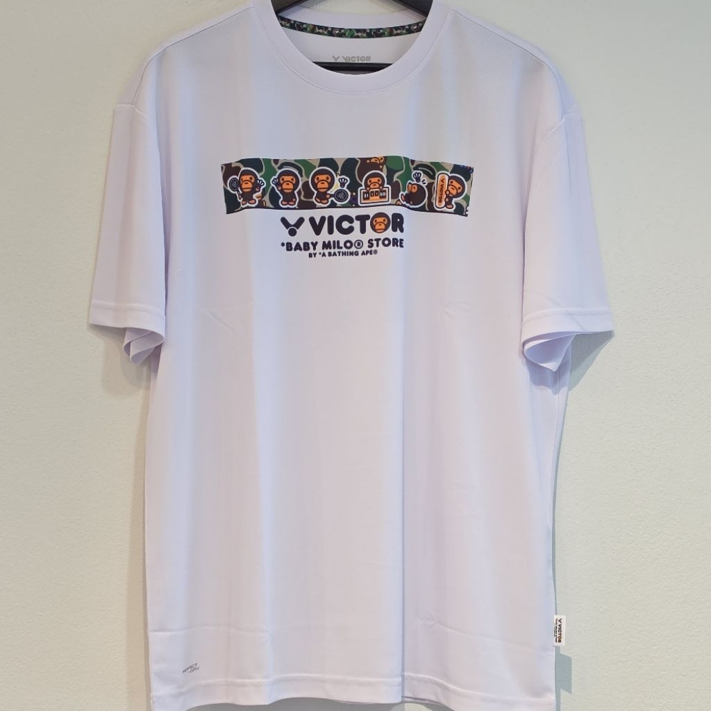 เสื้อแบดมินตัน Victor x BABY MILO STORE T-502BM